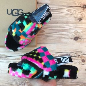 Ugg Fluff Yeah Slide Checks